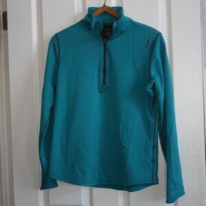 Reebok Playwarm Running top Teal Woman's large